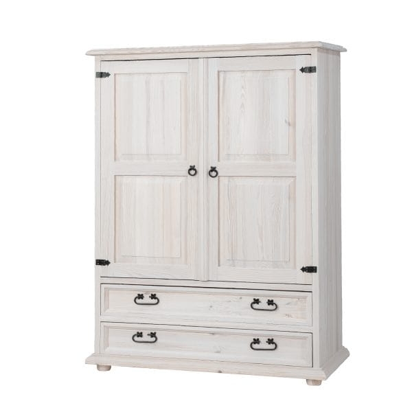 Komoda sosnowa KD704 bielony wosk