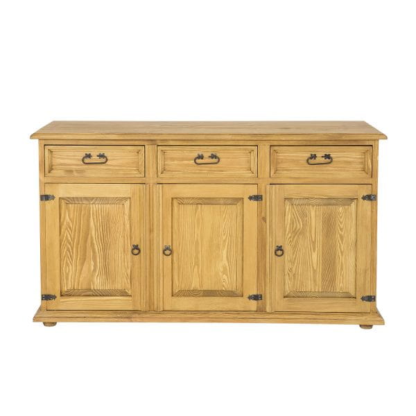 Komoda sosnowa KD706 jasny wosk