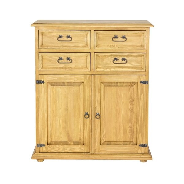 Komoda sosnowa KD712 wizualizacja