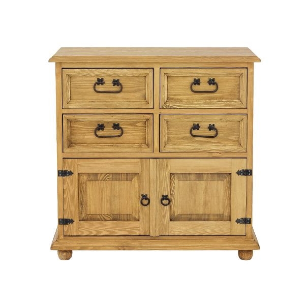 Komoda sosnowa KD801 wizualizacja