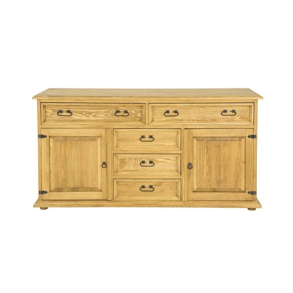 Komoda sosnowa KD807 wizualizacja