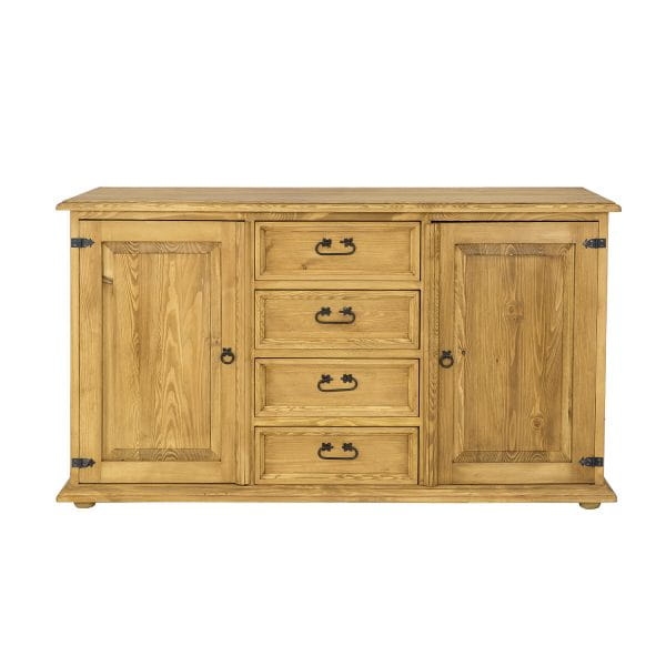 Komoda sosnowa KD809 wizualizacja