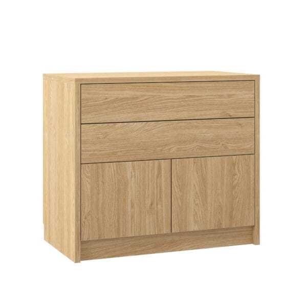 KOMODA GENIUS 2D2S dąb olejowany