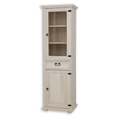 Witryna sosnowa KW702 LEWA