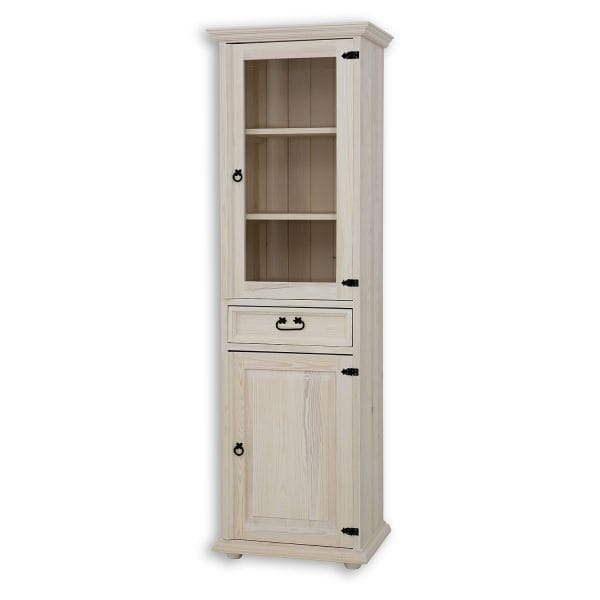 Witryna sosnowa KW702 PRAWA