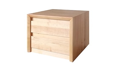 Szafka nocna M-Form z dwoma szufladami