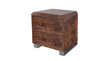 Szafka nocna S-Form z dwoma szufladami