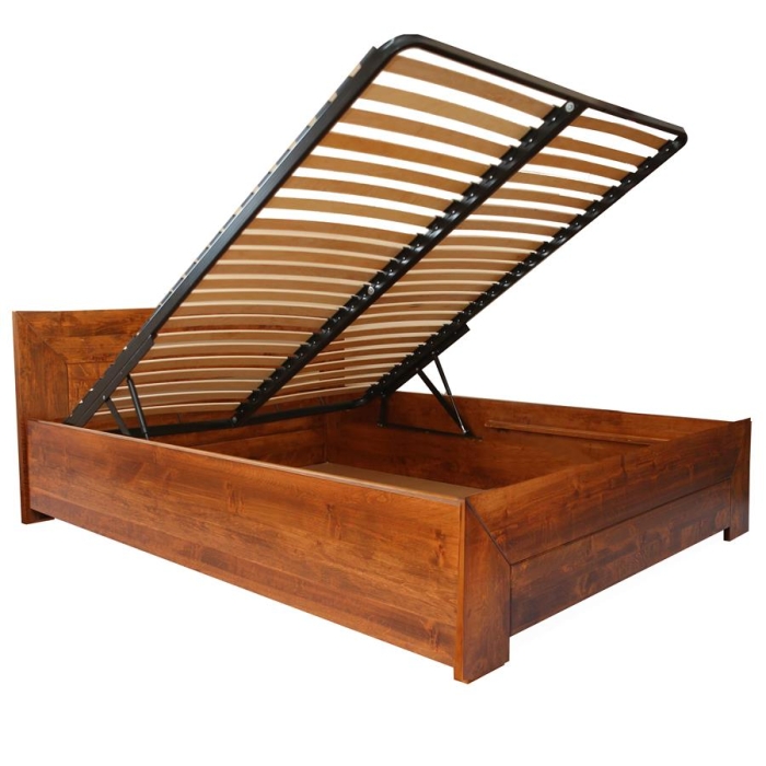 Łóżko drewniane Lund Plus stelaż