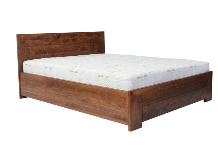 Łóżko drewniane Lund Plus wizualizacja