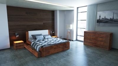 Łóżko drewniane Malmo Plus