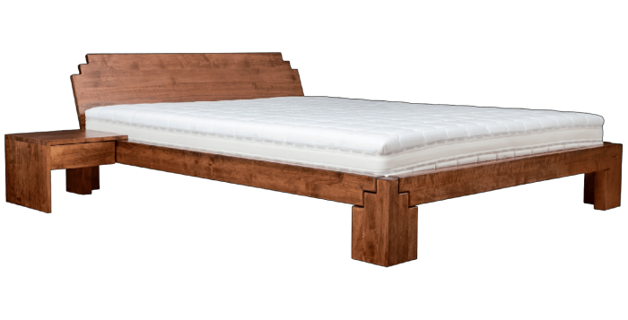 Łóżko drewniane Falun wizualizacja