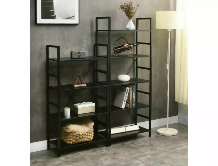 Regał metalowy Loft R5 aranżacja