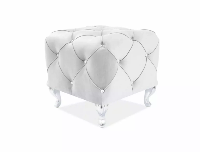 Puf Hestia K jasny szary