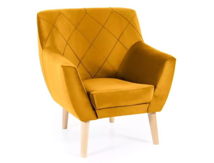 Fotel Kier 1 Velvet buk