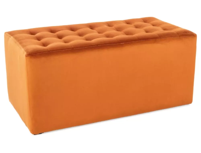 Pufa Lori 2 Velvet cynamonowy