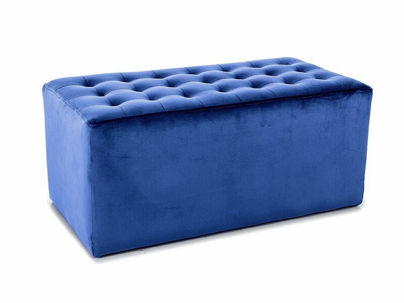 Pufa Lori 2 Velvet granatowy