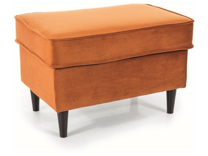 Podnóżek Ron Velvet cynamonowy