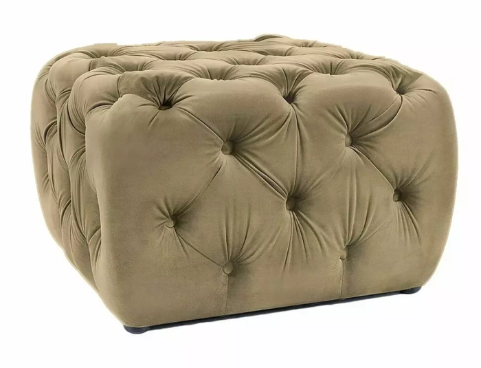 Puf Sophia Velvet oliwkowy