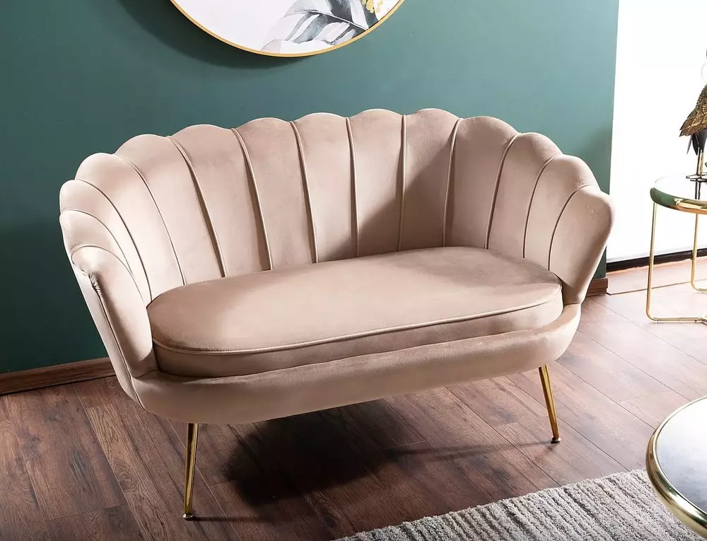 Sofa Camellia 2 Velvet wizualizacja