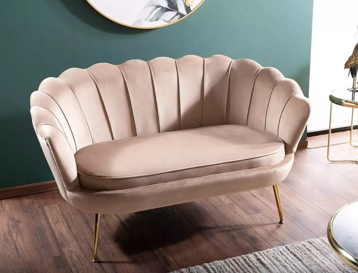 Sofa Camellia 2 Velvet wizualizacja