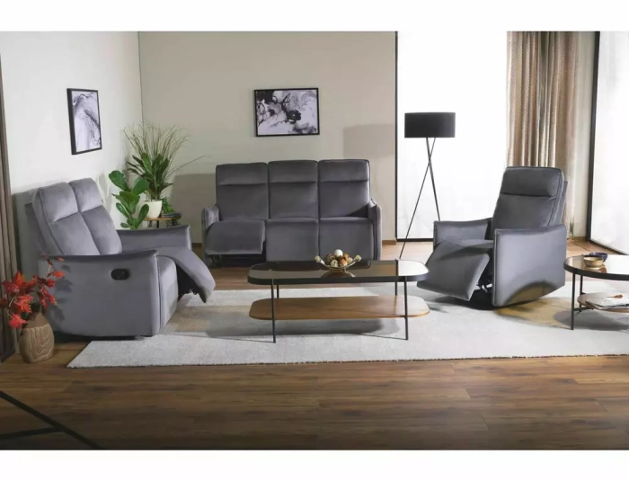 Sofa Travis 3 Velvet aranżacja