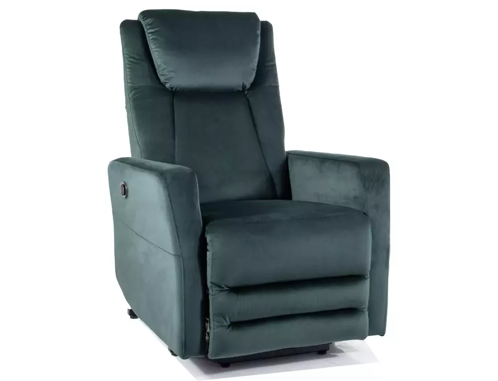 Fotel Adonis Velvet zielony