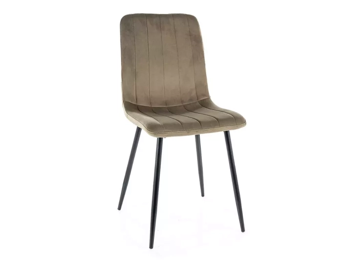 Krzesło Alan Velvet oliwkowy