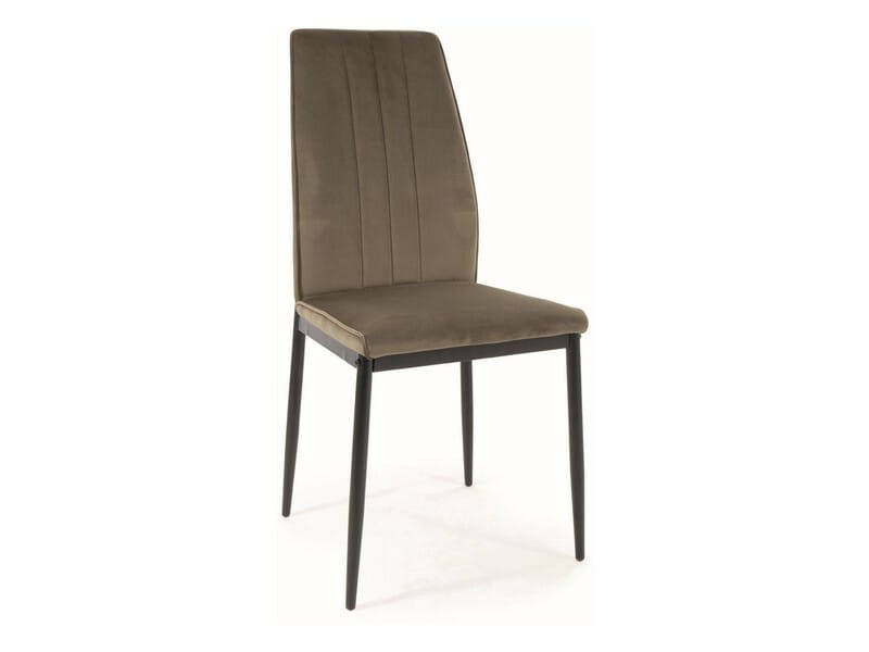 Krzesło Atom Velvet oliwkowy