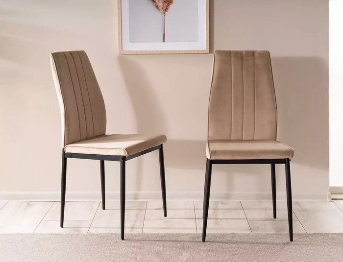 Krzesło Atom Velvet wizualizacja