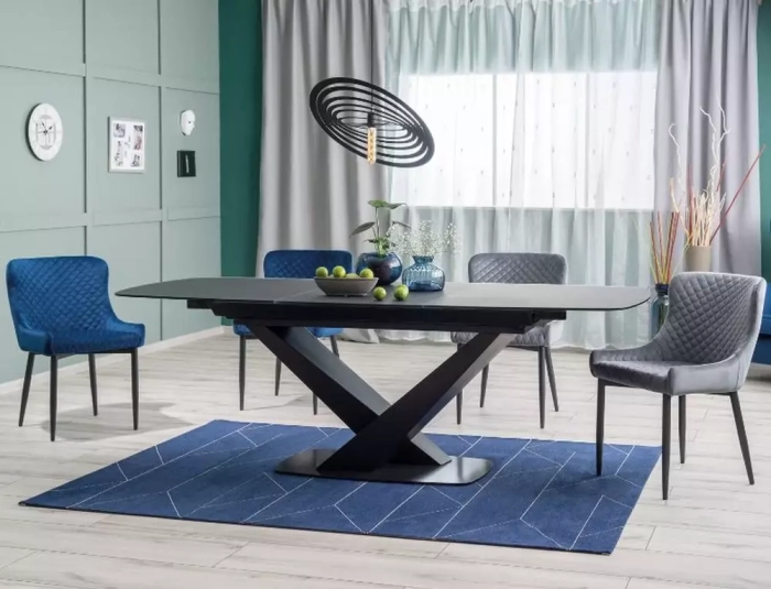 Krzesło Colin B Velvet wizualizacja