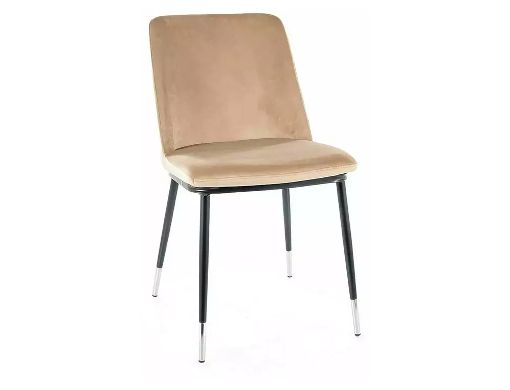 Krzesło Jill Velvet beżowy