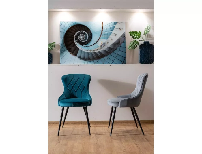 Krzesło Lotus Velvet wizualizacja