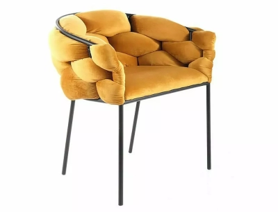 Krzesło tapicerowane Norte Velvet