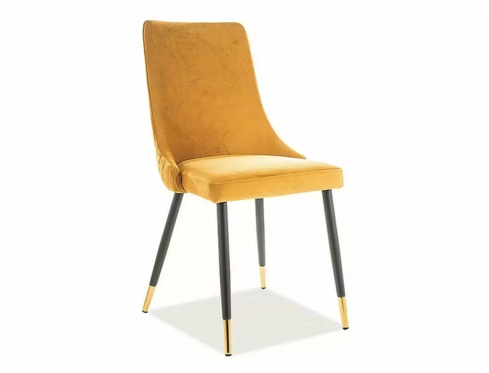 Krzesło Piano B Velvet curry