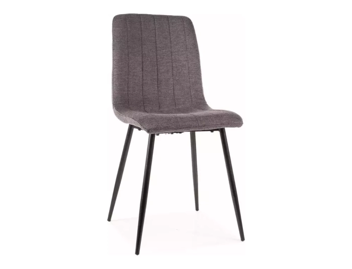 Krzesło Alan Brego ciemny szary