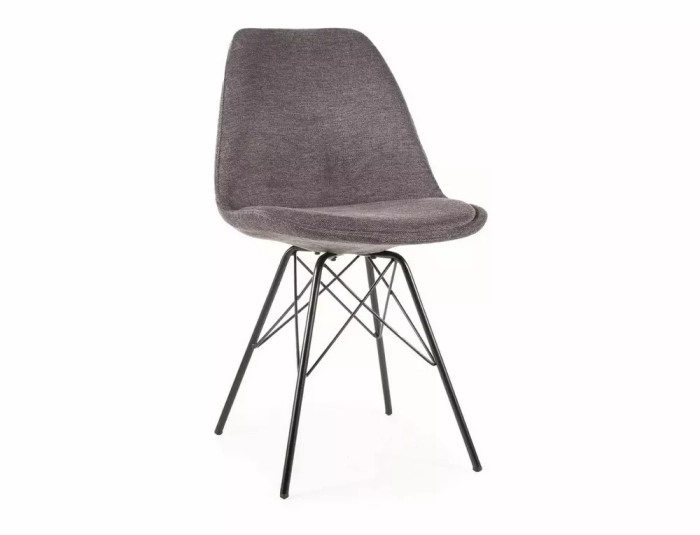Krzesło Ken Brego ciemny szary