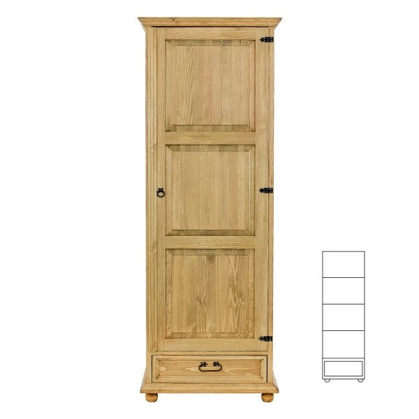 Szafa sosnowa woskowana SF730