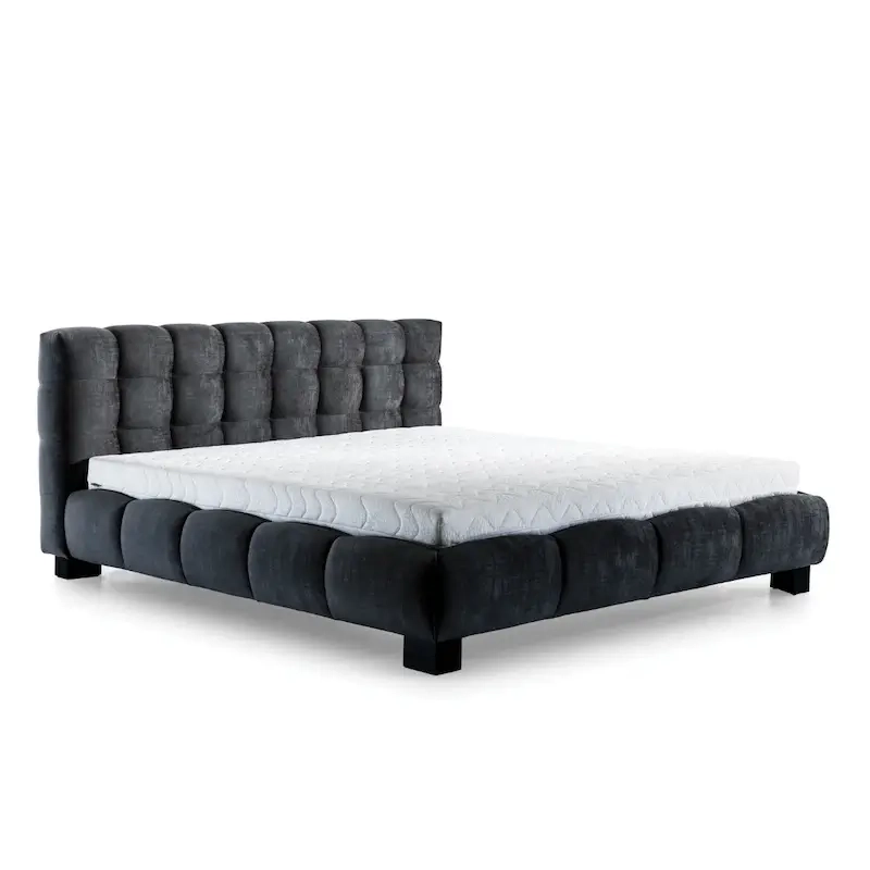 Łóżko tapicerowane Belly rzut boczny