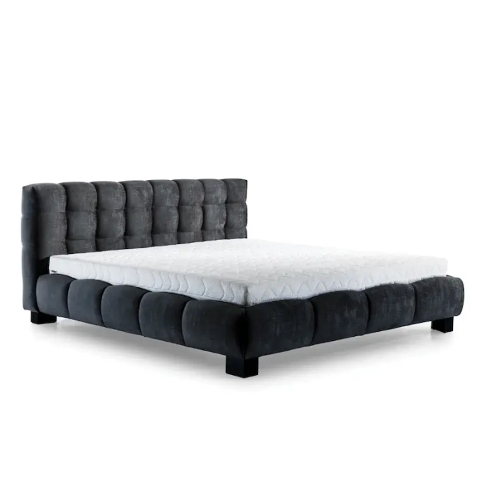 Łóżko tapicerowane Belly rzut boczny