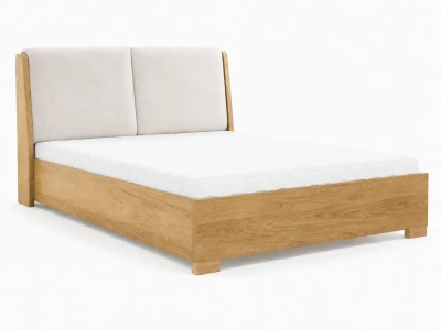 Łóżko Modello New Elegance – Tapicerowany miękki zagłówek