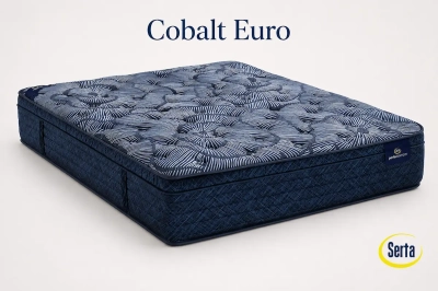 Cobalt Euro Serta – materac hybrydowy z Euro Top i lateksem