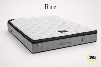 Ritz Serta – luksusowy materac hybrydowy z dopinanym topperem