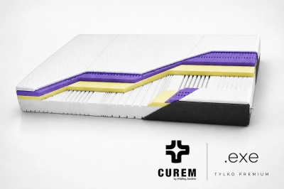 Materac Curem .exe – otulający materac piankowy premium