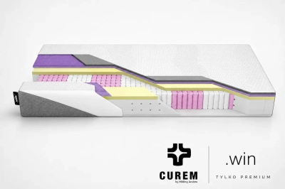 Materac Curem .win – chłodzący materac hybrydowy premium