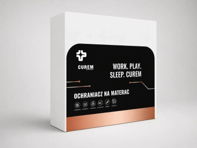 Ochraniacz na materac Curem z Tencelu