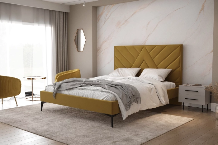 Łóżko tapicerowane 81243