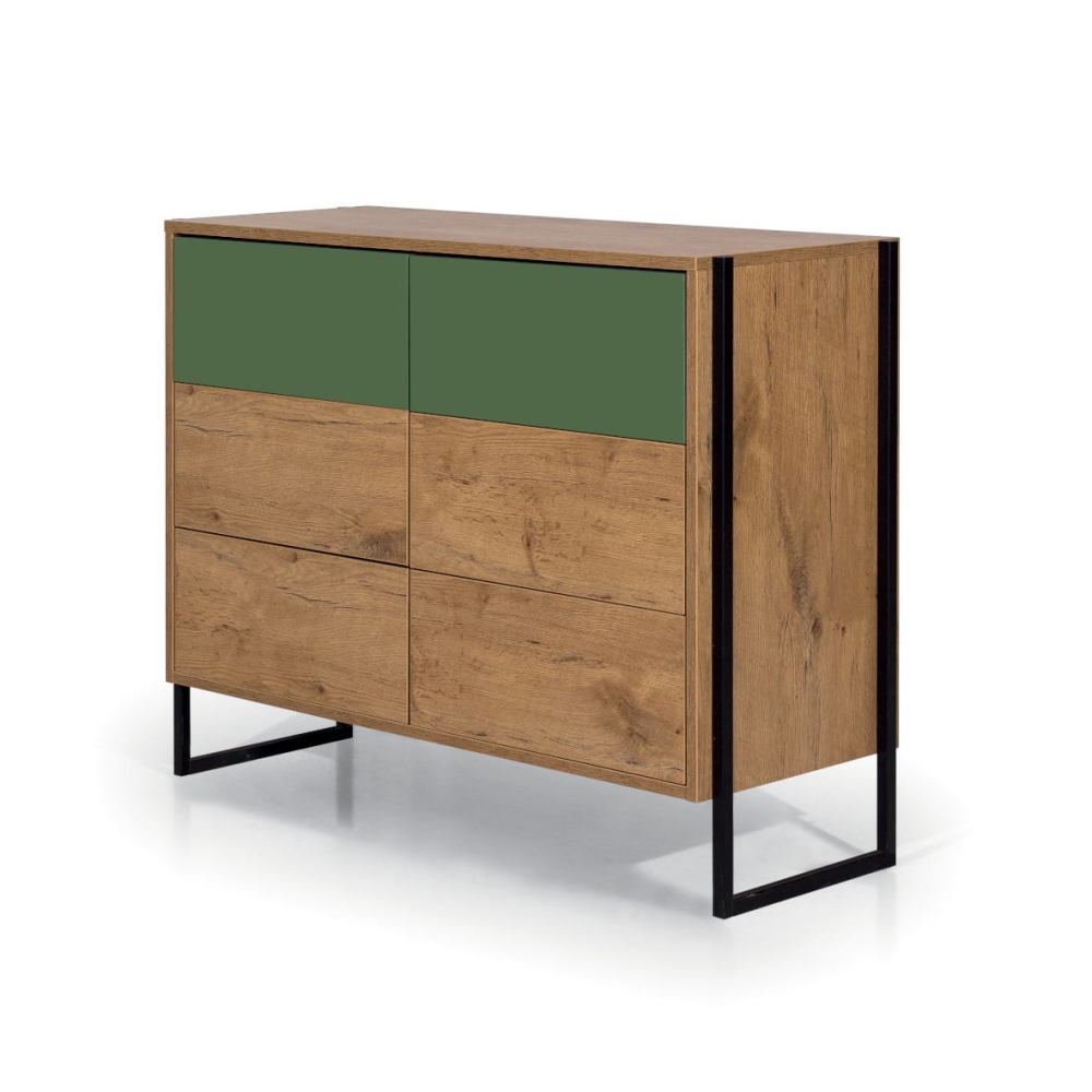 Komoda Loft Color 6 szuflad