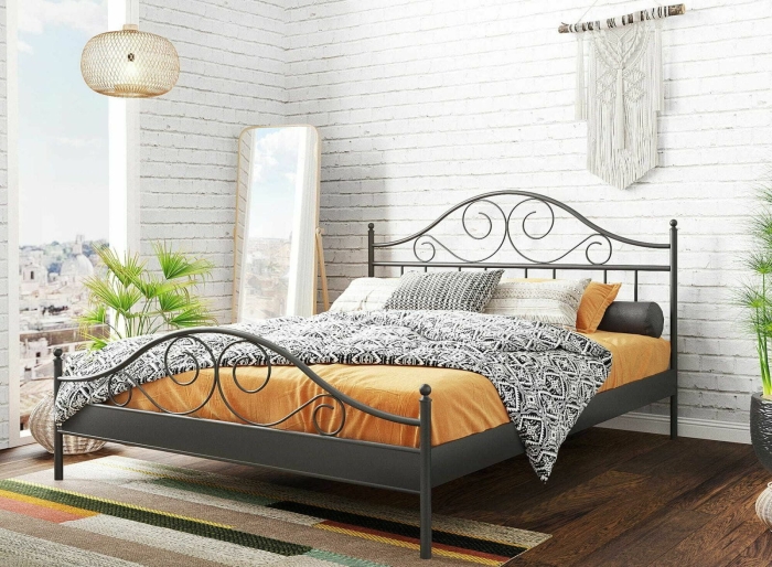 Łóżko metalowe ANTIC