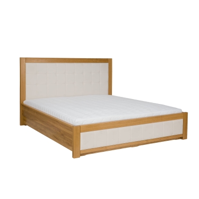 Łóżko dębowe Box LK 214