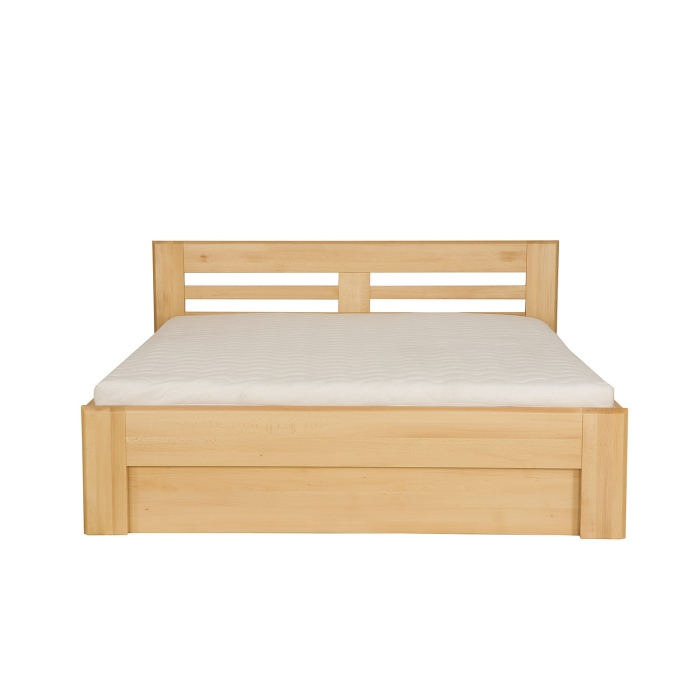 Łóżko BOX bukowe LK 111 front